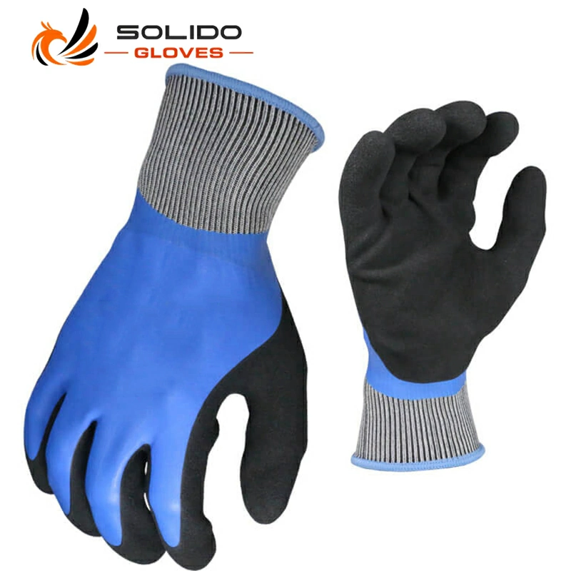 about-Safety Gloves is a professional manufacture of working safety gloves, with production capacity 2.5 million pairs. Our own manufacture line including Latex coating, Nitrile coating, PU coating, PVC coating, with exceptional performance on cut-resistant, heat-resistant, anti-vibration, anti-impact, and seamless nitrile disposable gloves etc. INNOVATION Our R & D laboratory consider as well the role your hands play in the workplace: Durable and Sustainable; By upgrade material and advanced technology puts hand protection at the top priority in most jobs when it comes across safety, productivity and the role of protective apparel. WHY WE ARE DIFFERENT Solido Safety Gloves is utterly focused on safety gloves for hand protection measures. We are confident this ‘focus’ will give us the ambition and ability to completely concentrate on providing you with the most comprehensive and up-to-date information on safety gloves to choose from. With advanced research and wide range of safety gloves to meet a diverse range of handling applications – such as chemical handling, glass, gardening and lumber, etc.