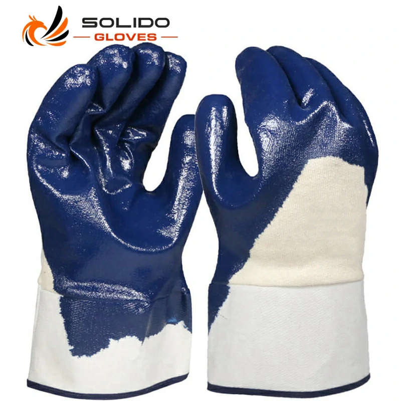Light Duty Work Glove With Interlock Liner 34 Coated Nitrile work gloves
