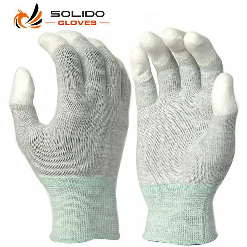 Nylon PU work gloves